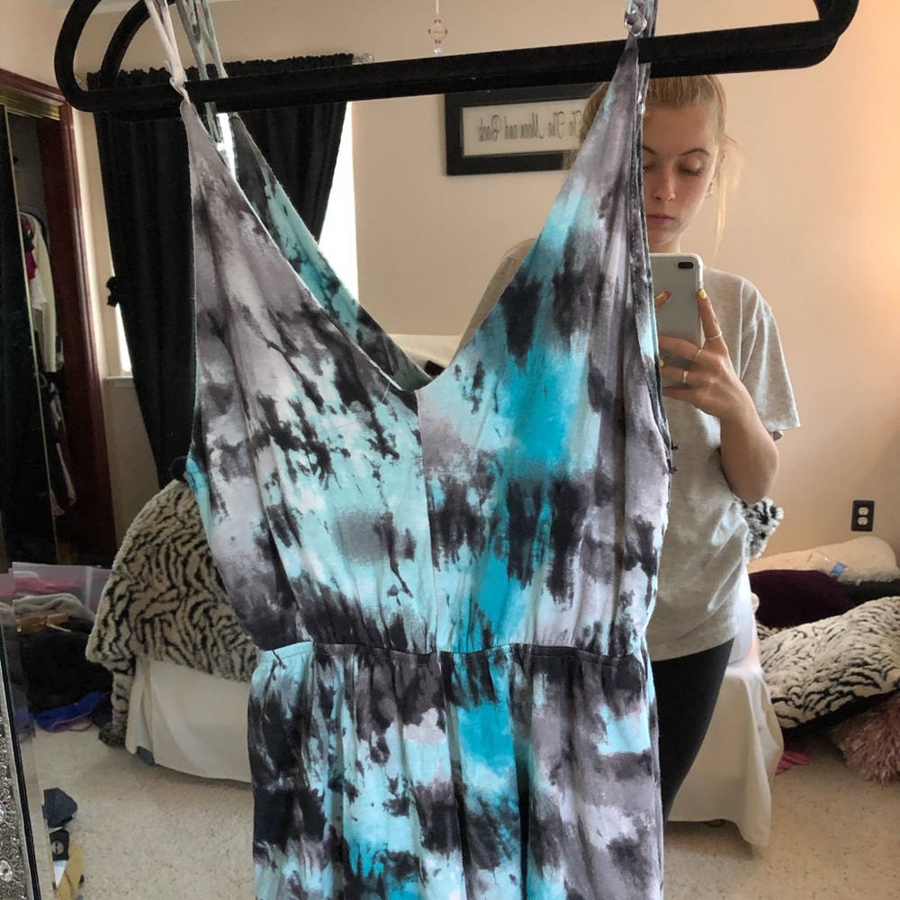 Tie-dye romper